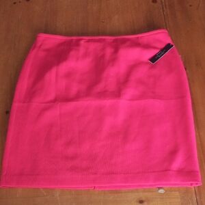 Nwt Vibrant Pink Tahari ASL Women's Skirt Size 16